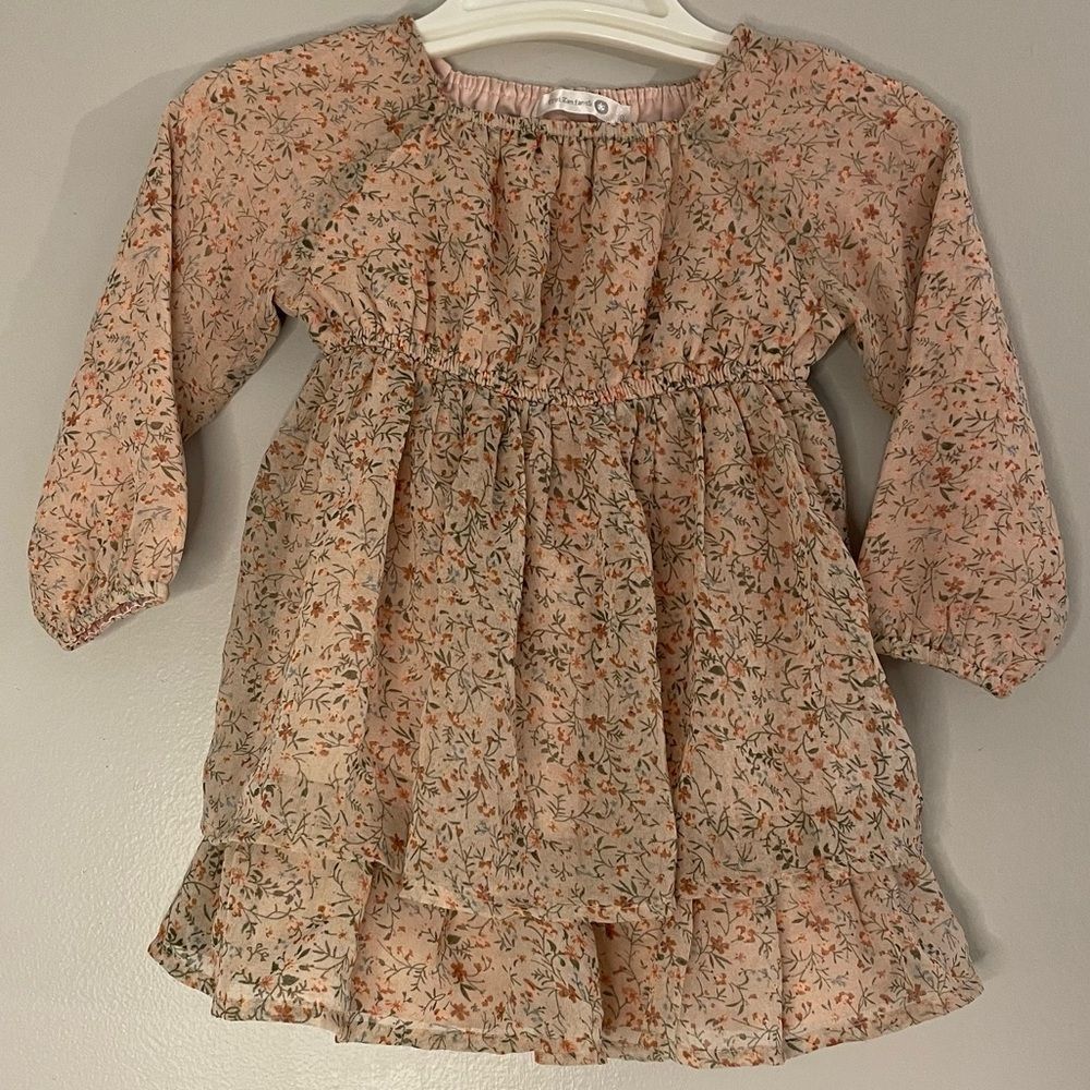 TroiZenfantS | Size 18 month | Bohemian Floral Dress | Peasant | Tiered | GUC